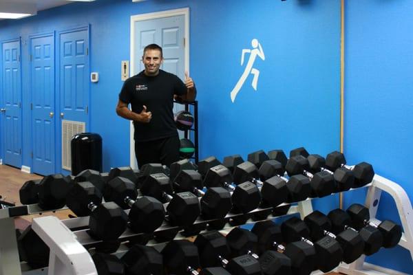 Welcome to our Club! We look forward to helping you with all your fitness needs and goals. Vinny - owner Strive 24