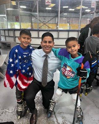 My boys were excited to make all stars. Thank you coach Itan for sharing with them skills that made them so much better.