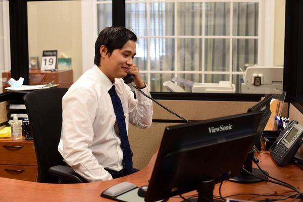 Candid Employee Shot #1