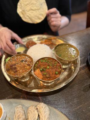 Veggie thali