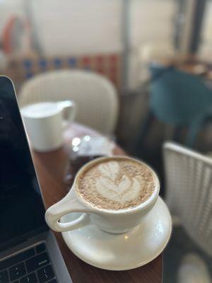 Chai Latte with a shot of coffee