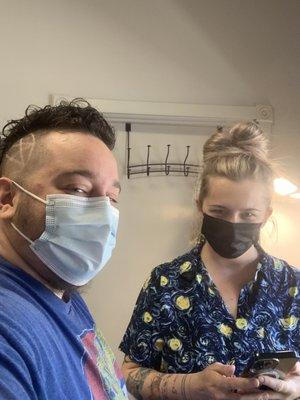 And you can pay with a card or cash using Devi's phone PoS!