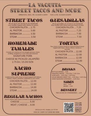 La Vaquita Street Tacos & More