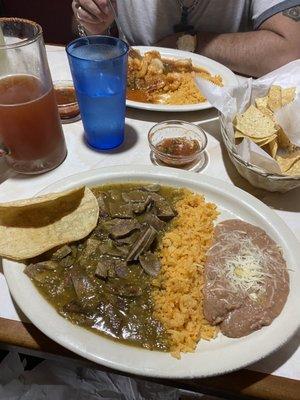 Lingua verde salsa