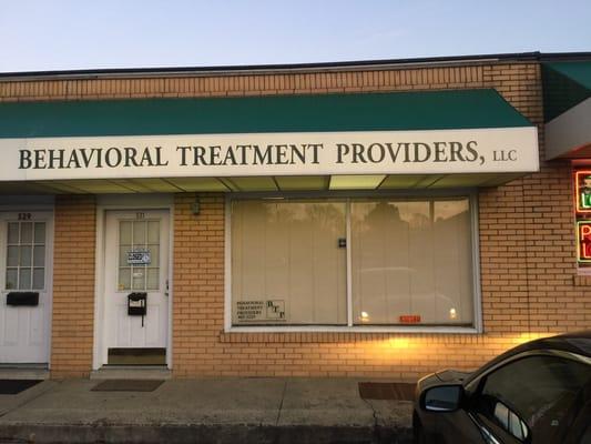 Front of the building