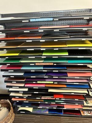 Permanent adhesive vinyl.