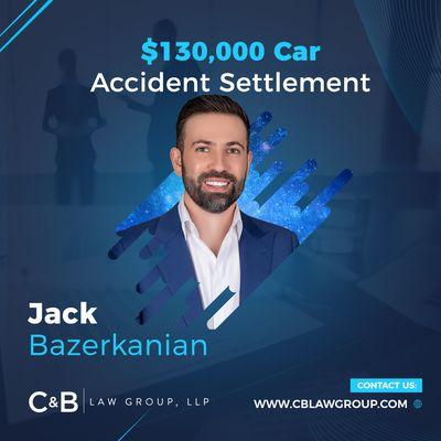 $130,000 Car Accident Settlement