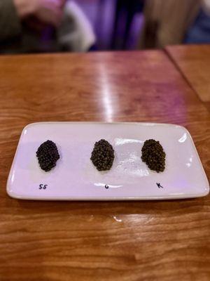 Silver Caviar flight