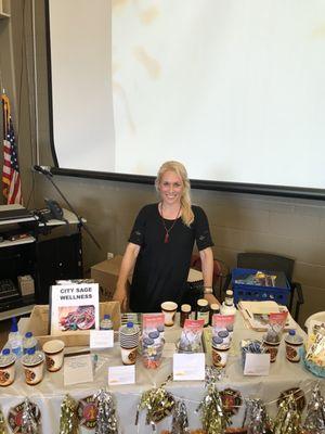 Fun day educating, happy to contribute! #OrlandPark Fire Prevention #Health & #Wellness fair! #peaceful #community #family #life #live #love