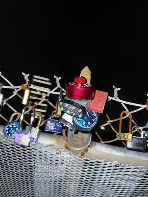 The Love Lock Bridge