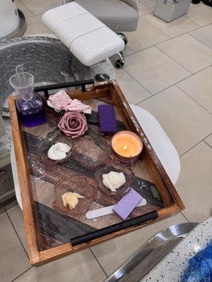 Tropical Sunset Pedicure