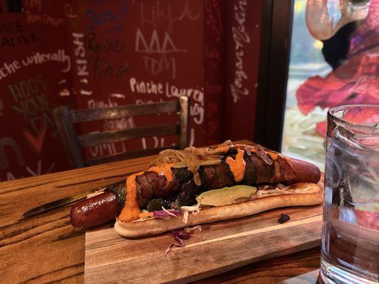 Hot dog - glizzie: massive and delicious