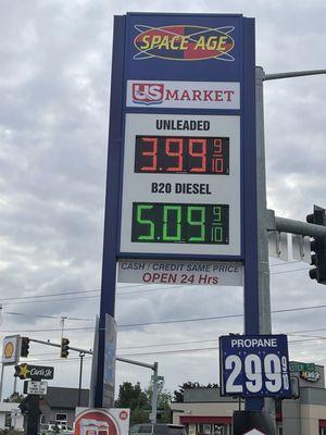 Space Age Fuel - Lancaster