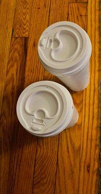 This were the way the cups arrived