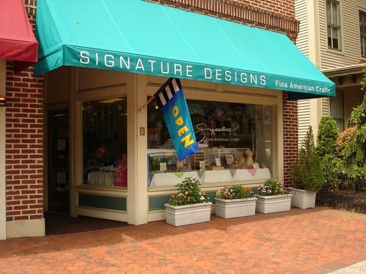 Our storefront on Main Street.