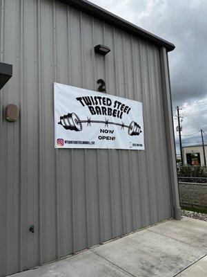 Twisted Steel Barbell