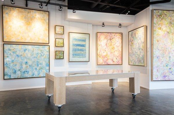 Interior of Jill Krutick Fine Art