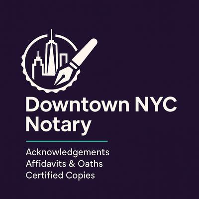Downtown NYC Notary