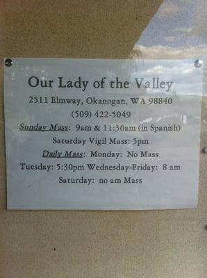 Catholic Church-Omak Okanogan