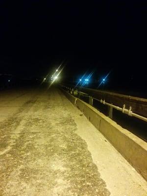 Copano Fishing Pier is the Old Causeway Bridge & it's great for fishing trout, drum, shark, & much more. Always great fishing!!!