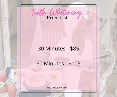 Teeth whitening