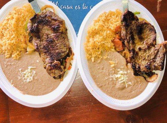 delicious steak ranchero