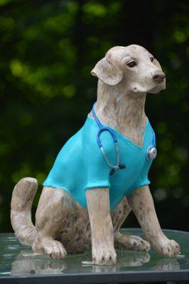 Our mascot, Dr. Barkley!