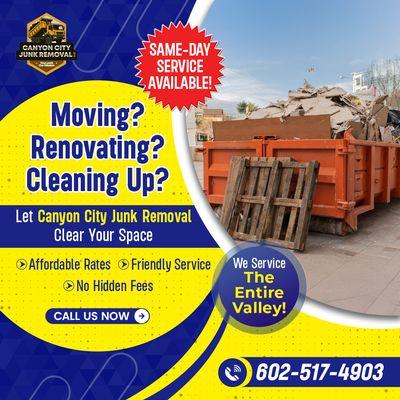 Canyon City Junk Removal
