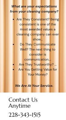 Justine-Case Cleaning Company