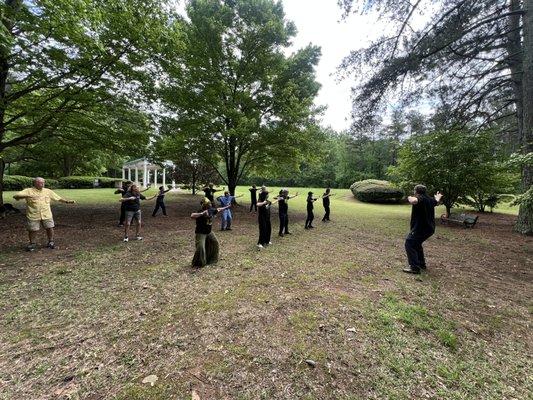 Roswell Tai Chi at World Tai Chi Day. 04/15/25 in Roswell Ga.