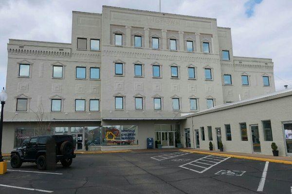 The office is located inside of the Midtown Building.