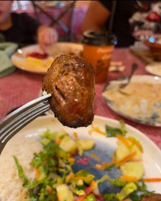 Lamb Kabob! Juicy! Nice flavor!