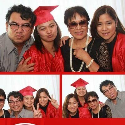 Photo booth funny picture