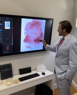 VISIA skin analysis helps your personalized skin plans.