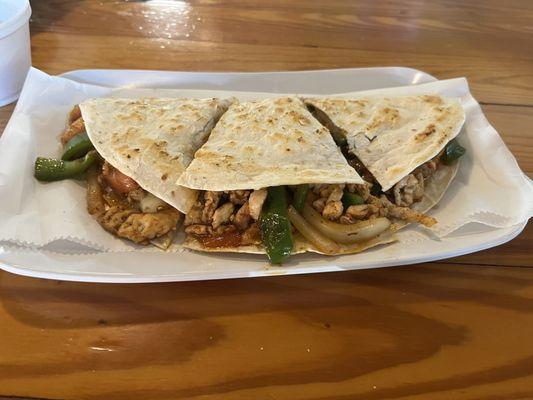 Chicken Fajita Quesadilla