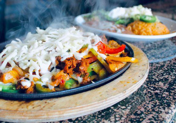 Delicious fajitas