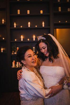 Hair and makeup by Pia Tran