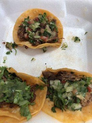 Carnitas & Pastor Tacos Plate