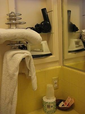 room is equipped with the basics!!