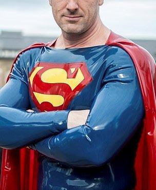 Actual photo of Hugo Johnson at work on an average day.