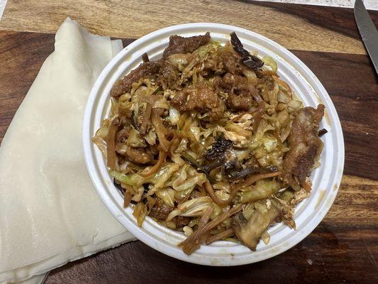 Moo shu pork