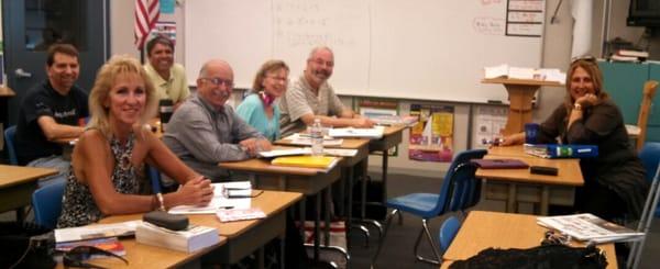 Adults intermediate class