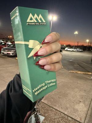 Free gift and stunning nails