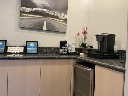 Coffee if you need it!