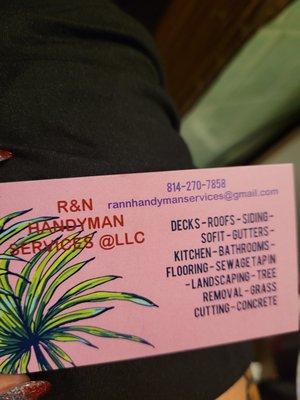 R & N Handyman Services