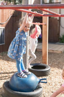 One of 2 playgrounds