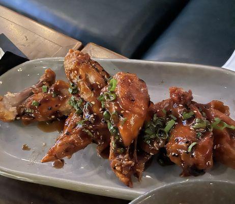 Sesame chicken wings also very delicious