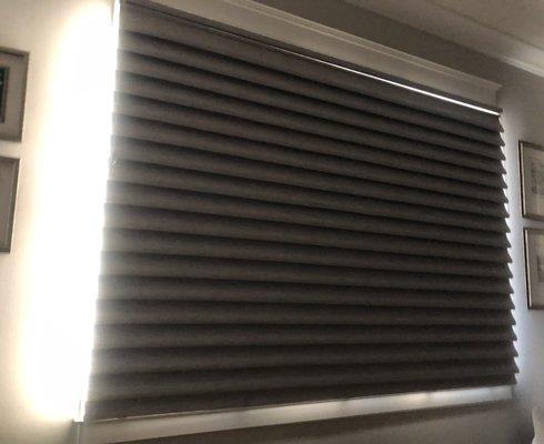 Morning view of my "blackout shade".