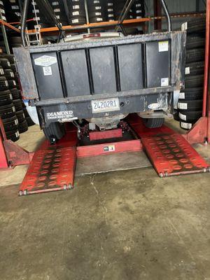Truck alignment