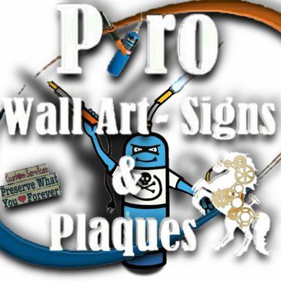 Pyro Wall Art - Signs & Plaques
